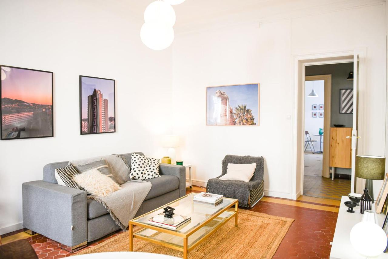 Bail Mobilite - Grand Appartement 1 Chambre Marseilles Buitenkant foto